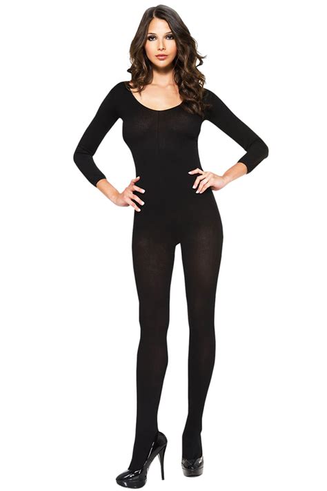 bodystocking black|Amazon.com: Mona's Choice Ultra Sheer Bodystocking (Black, .